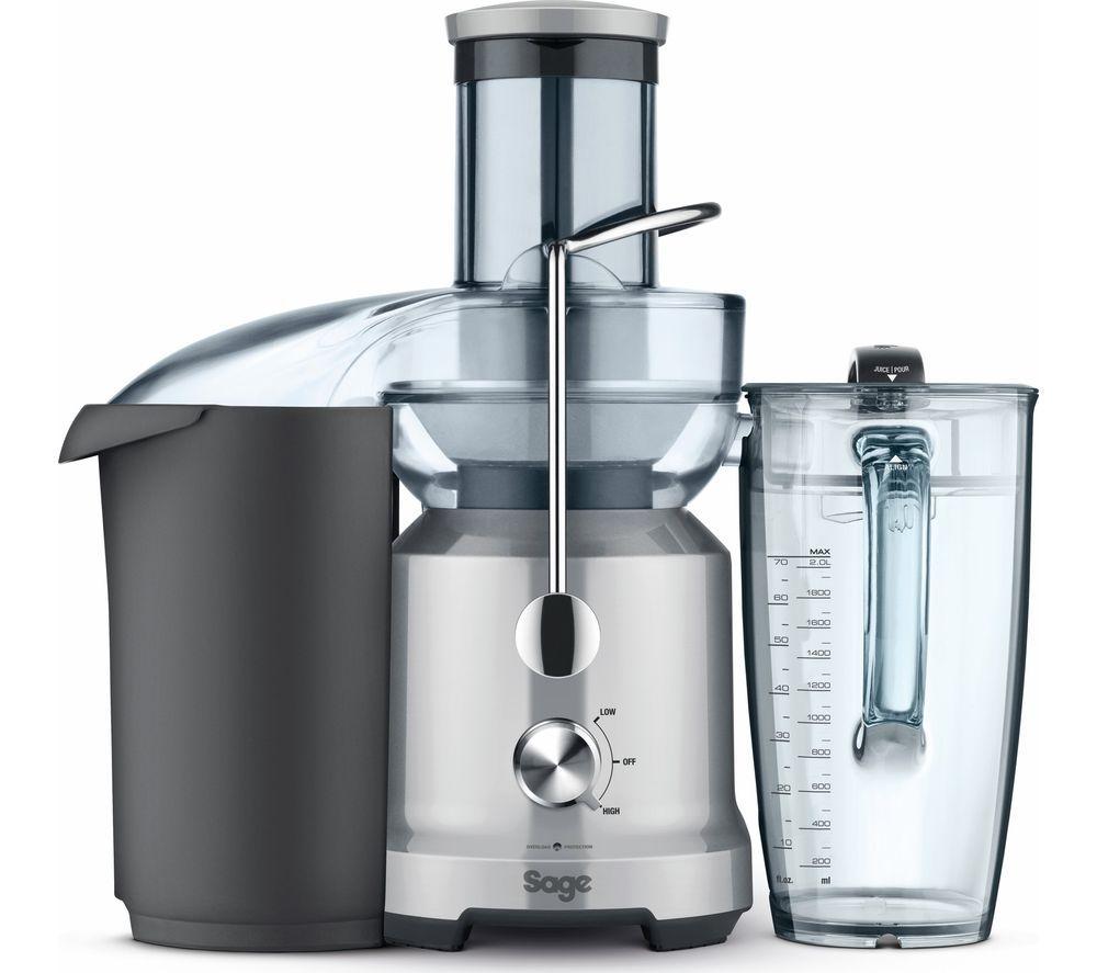 SAGE BJE430SIL the Nutri Juicer Cold - Silver, Silver/Grey