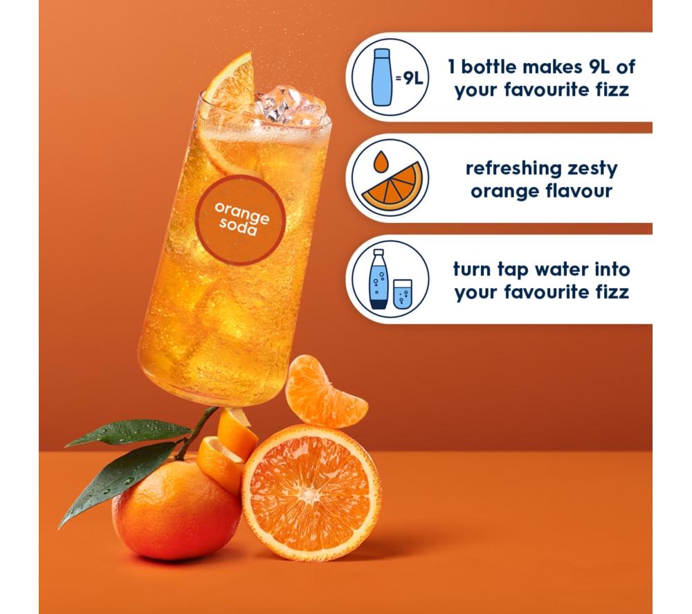 SODA STREAM Classics Orange Concentrate image number 2 of 7