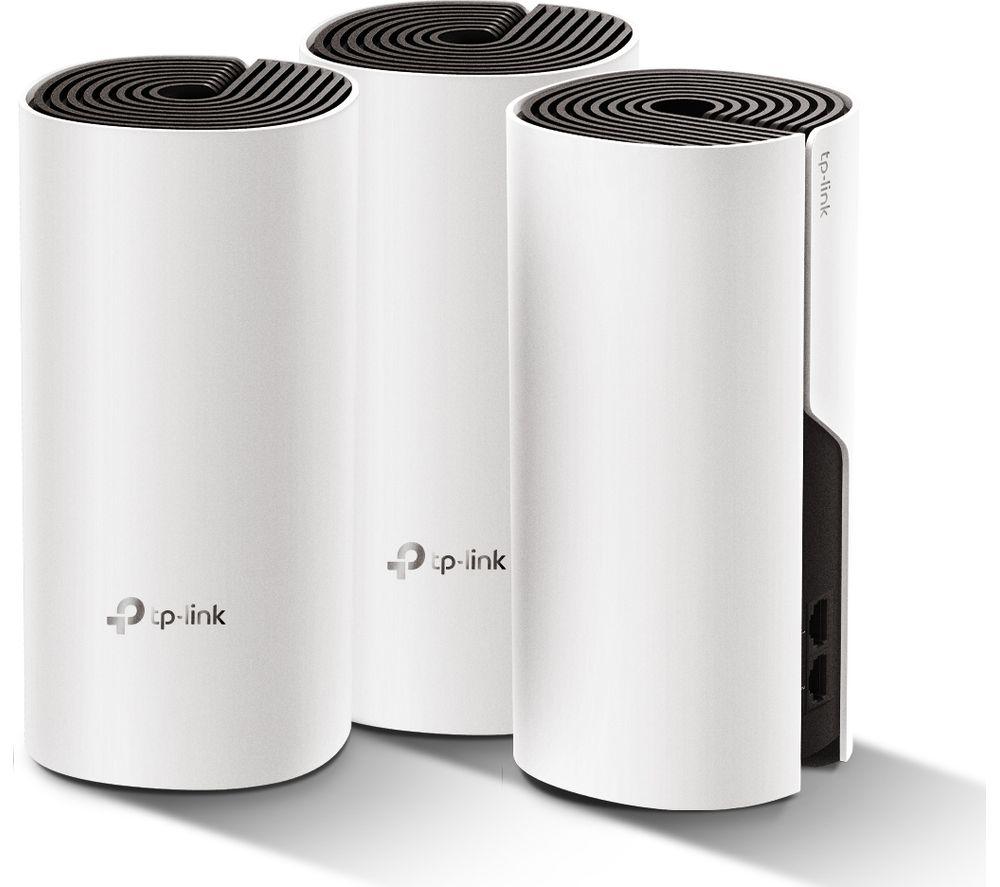 TP-LINK Deco M4 Whole Home WiFi System - Triple Pack, White