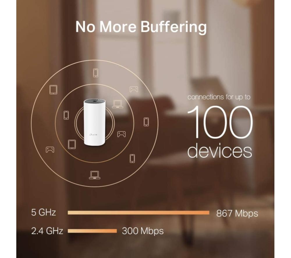 TP-LINK Deco M4 Whole Home WiFi System - Triple Pack image number 6 of 9