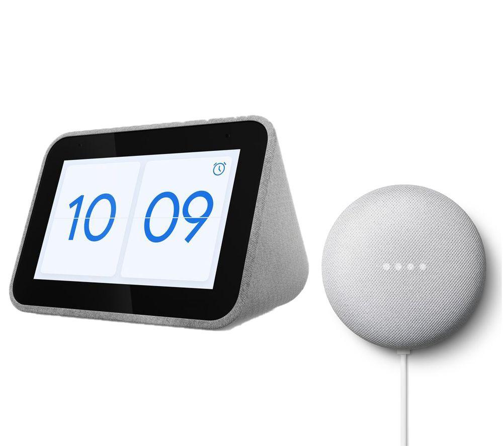 Clock with hot sale google assistant