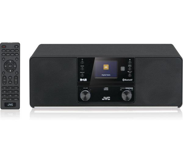 Buy JVC RD-D80 Bluetooth All-in-One Hi-Fi System - Black | Currys