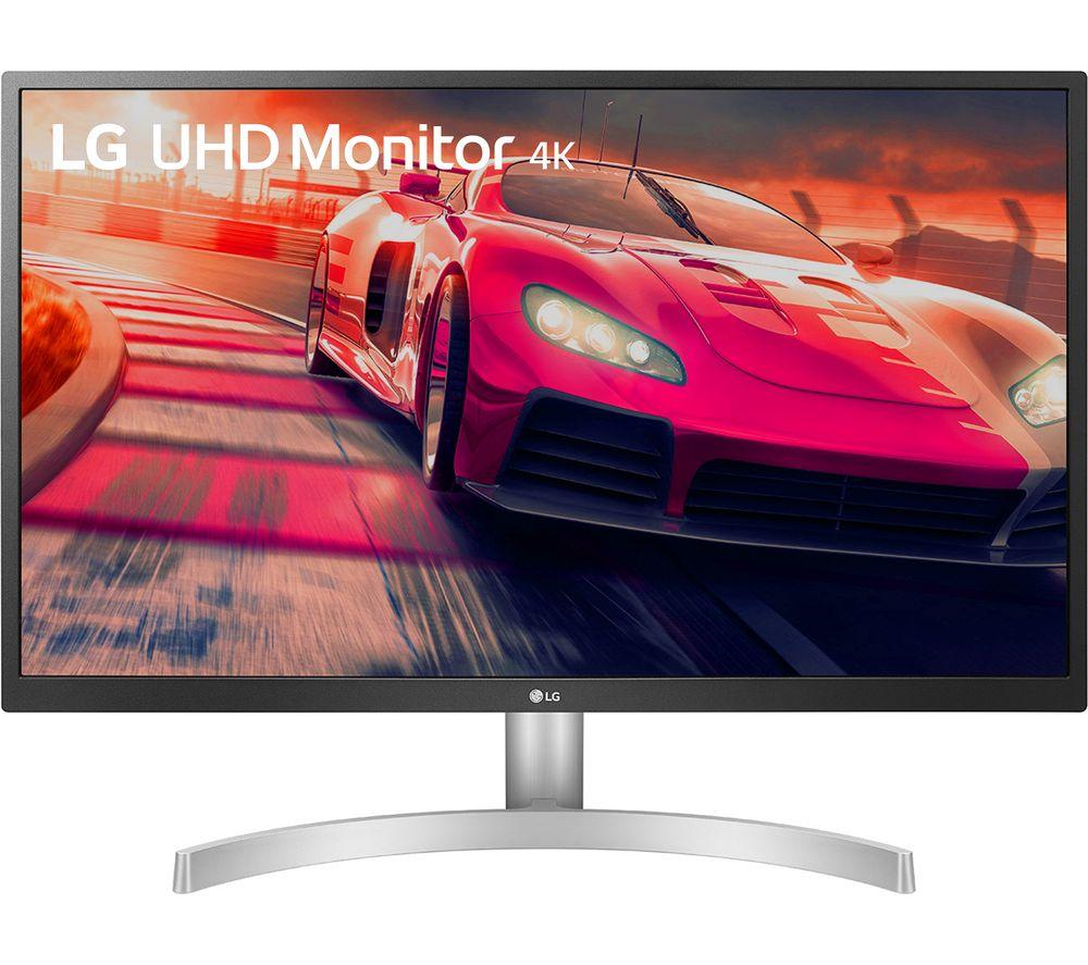 LG 27UL500P-W 4K Ultra HD 27” IPS LCD Monitor - White
