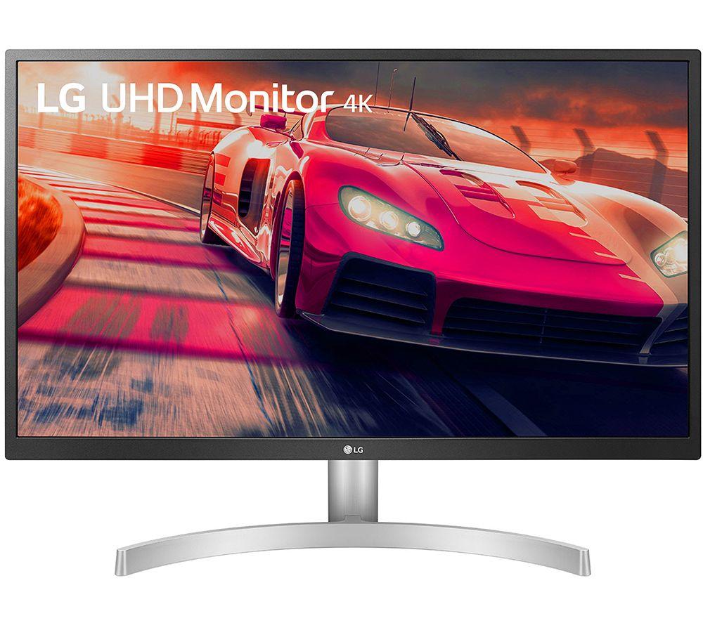 LG 27UL500P-W 4K Ultra HD 27” IPS LCD Monitor - White