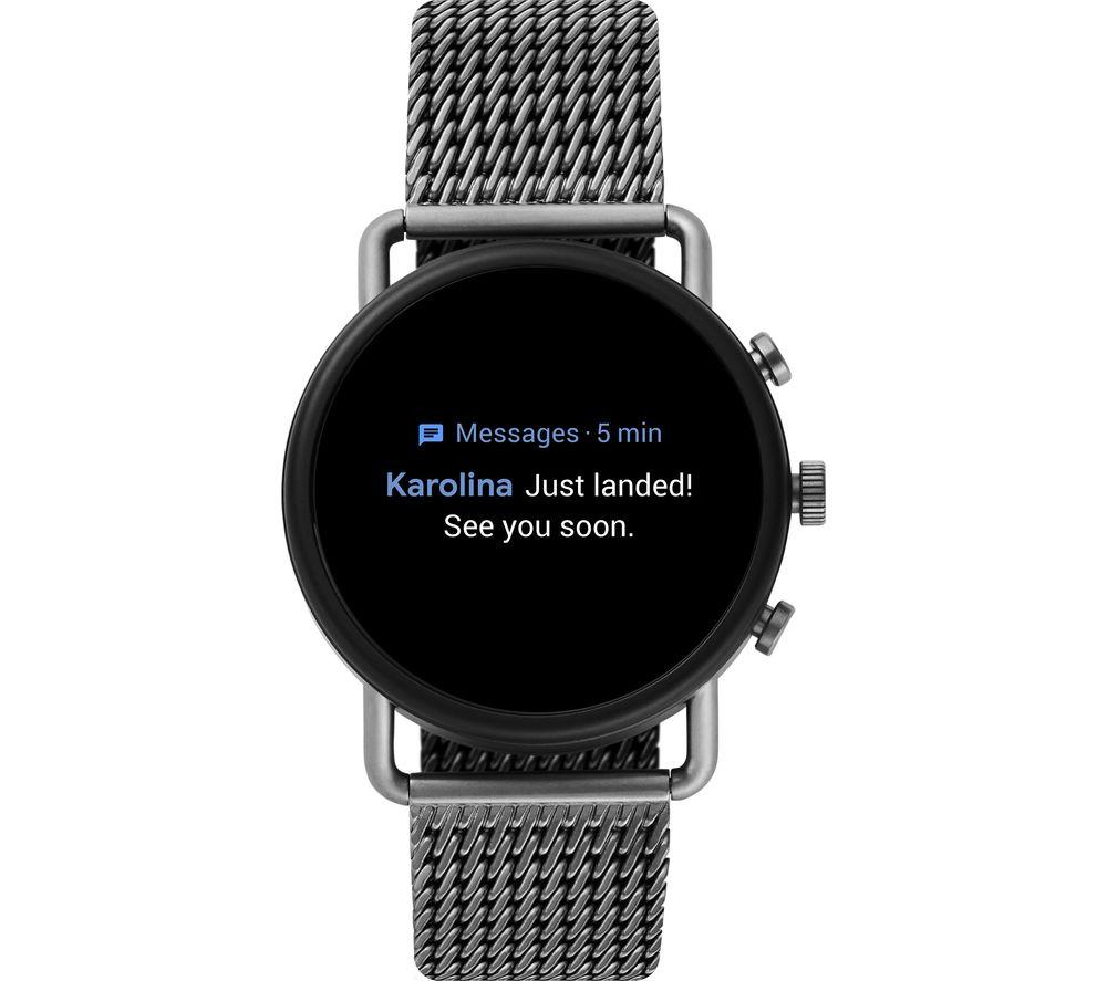 SKAGEN Falster 3 SKT5200 Smart Watch - Gunmetal, Steel Mesh Strap, 42 mm - image 8