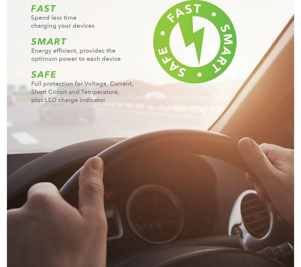 VELD VWC10ZB 10 W Qi Wireless Car Charging Pad image number 3 of 8