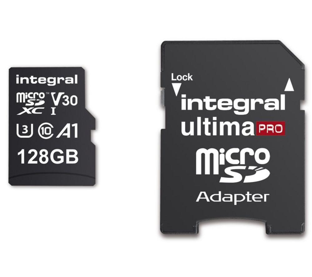 INTEGRAL V30 Class 10 microSD Memory Card - 128 GB