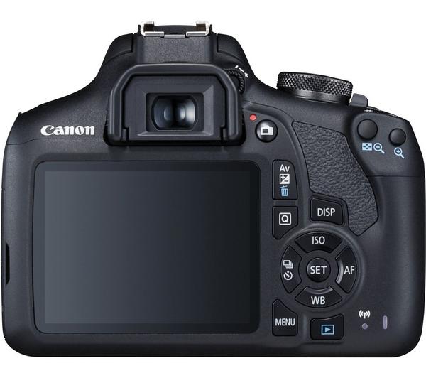 CANON EOS 2000D DSLR Camera with EF-S 18-55 mm f/3.5-5.6 III & EF 75-300 mm f/4-5.6 III Lens image number 1