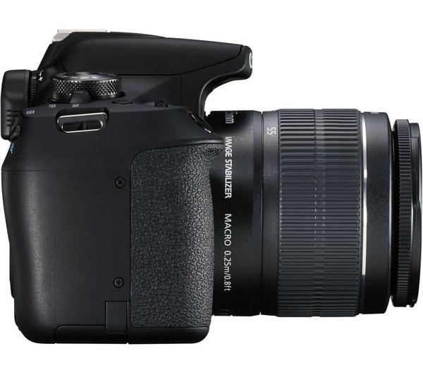 CANON EOS 2000D DSLR Camera with EF-S 18-55 mm f/3.5-5.6 III & EF 75-300 mm f/4-5.6 III Lens image number 4