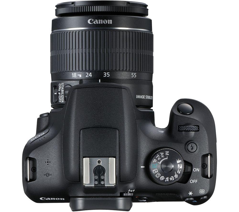 CANON EOS 2000D DSLR Camera with EF-S 18-55 mm f/3.5-5.6 III & EF 75-300 mm f/4-5.6 III Lens image number 6 of 9