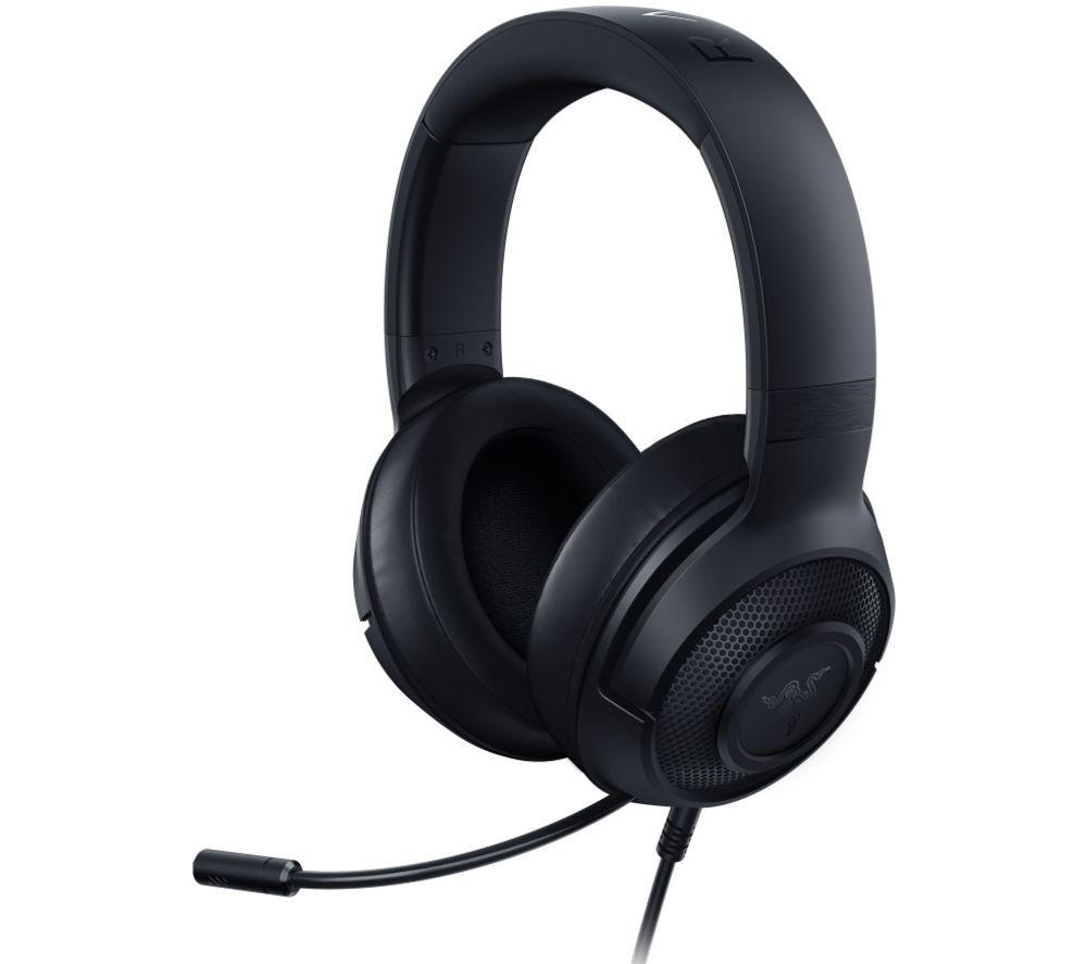 RAZER Kraken X Lite 7.1 Gaming Headset - Black, Black