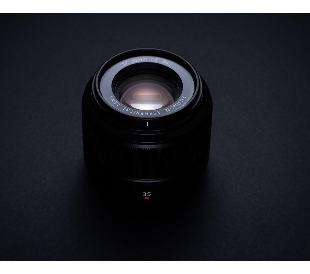 FUJIFILM Fujinon XC 35 mm f/2 Standard Prime Lens - Black image number 3 of 7