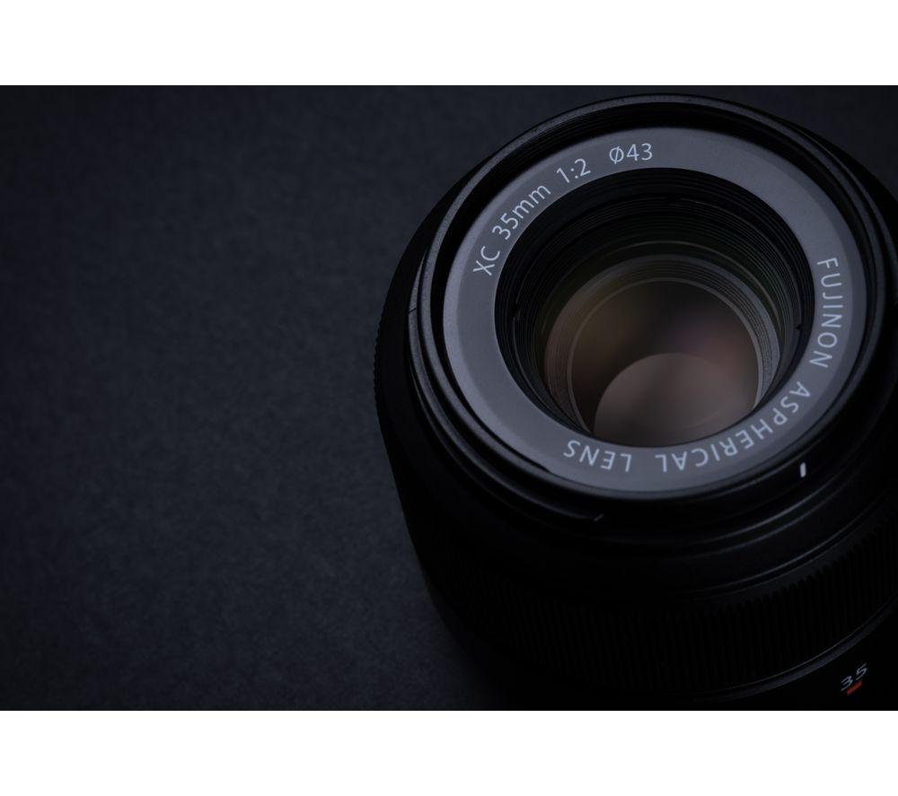 FUJIFILM Fujinon XC 35 mm f/2 Standard Prime Lens - Black image number 4 of 7