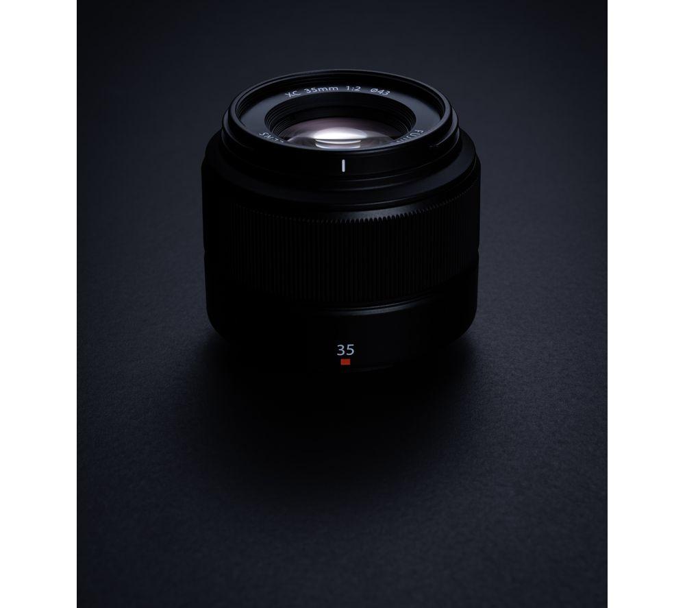 FUJIFILM Fujinon XC 35 mm f/2 Standard Prime Lens - Black image number 6 of 7