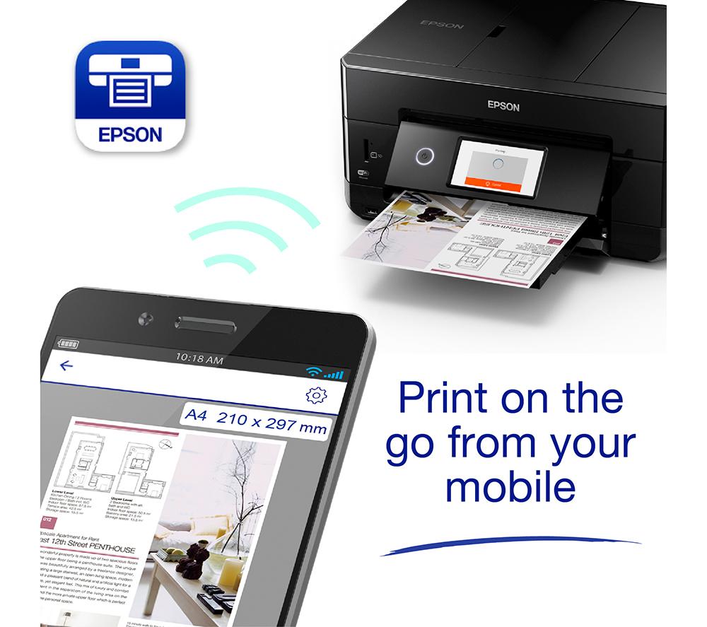 EPSON Expression Premium XP-7100 All-in-One Wireless A4 Photo Printer image number 5 of 7