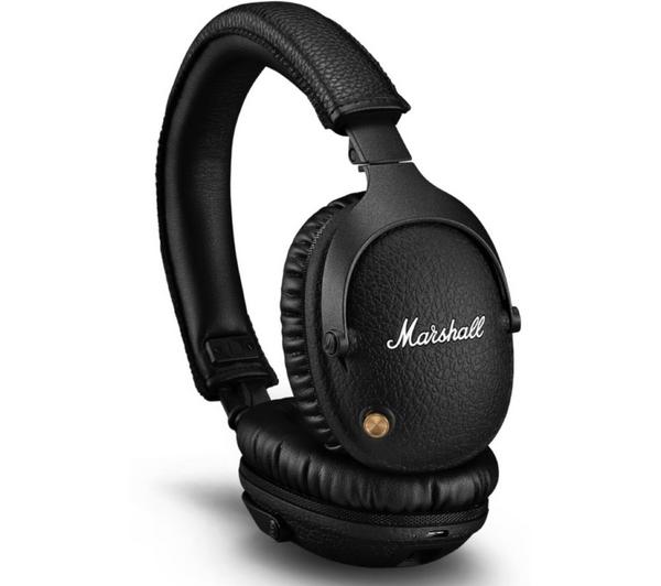 MARSHALL Monitor II Wireless Bluetooth Noise-Cancelling Headphones - Black image number 4