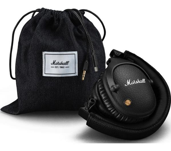 MARSHALL Monitor II Wireless Bluetooth Noise-Cancelling Headphones - Black image number 5