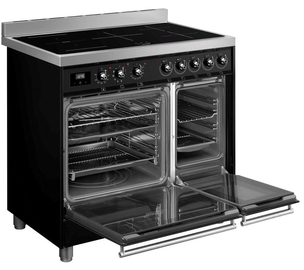 Smeg induction best sale range cooker 90cm