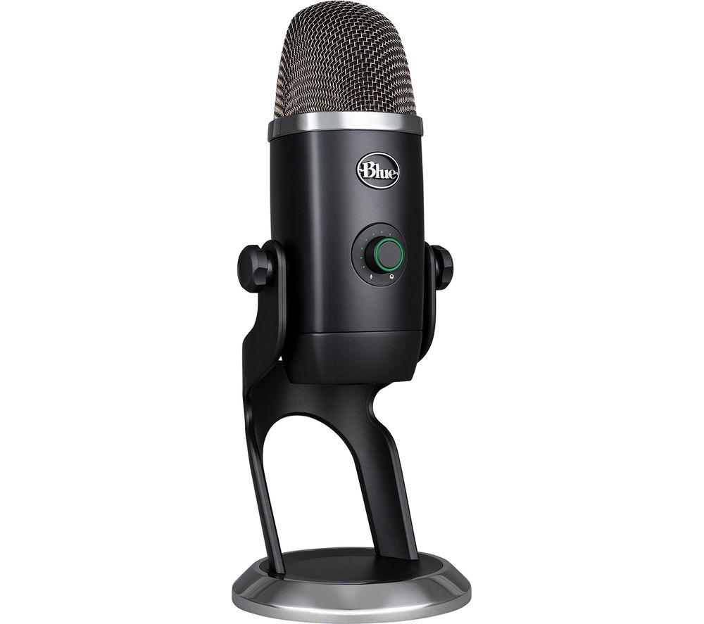 Image of BLUE Yeti X Professional USB Microphone - Black, Black