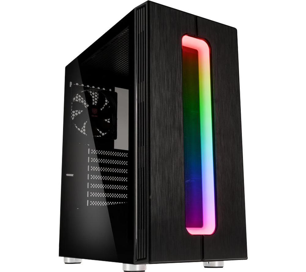 Kolink Nimbus RGB Midi Tower Windowed PC Case - Black