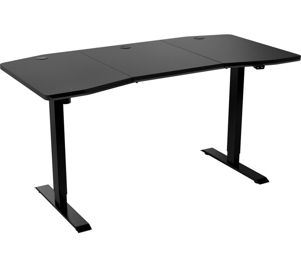 NITRO CONC D16E Carbon Gaming Desk - Black