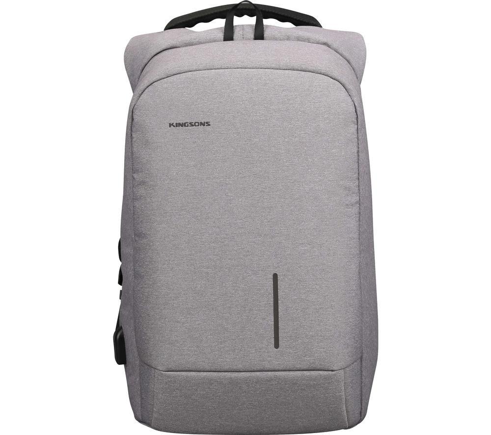 Buy KINGSONS KS3149WLG 15.6" Laptop Backpack Light Grey Currys