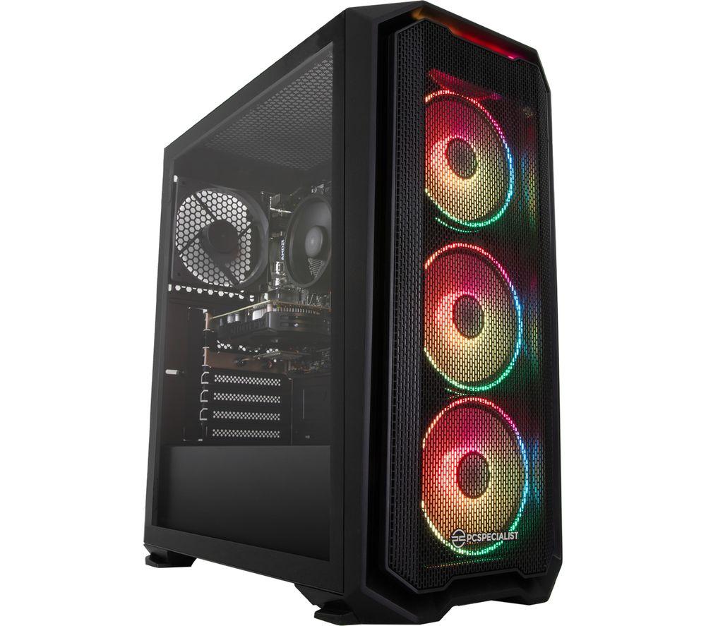 PCSPECIALIST Tornado R3 Gaming PC - AMD Ryzen 3, GTX 1650, 1 TB HDD & 256 GB SSD