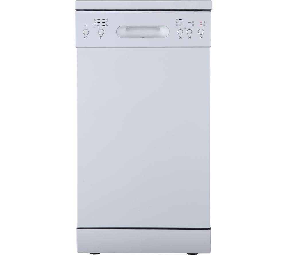 ESSENTIALS CUE CDW45W20 Slimline Dishwasher - White
