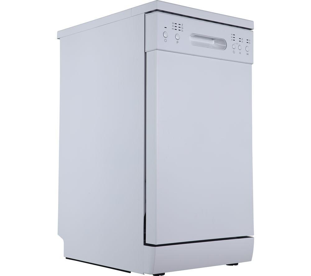 Buy ESSENTIALS CUE CDW45W20 Slimline Dishwasher White Currys