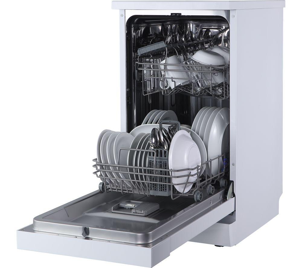 Buy ESSENTIALS CUE CDW45W20 Slimline Dishwasher White Currys