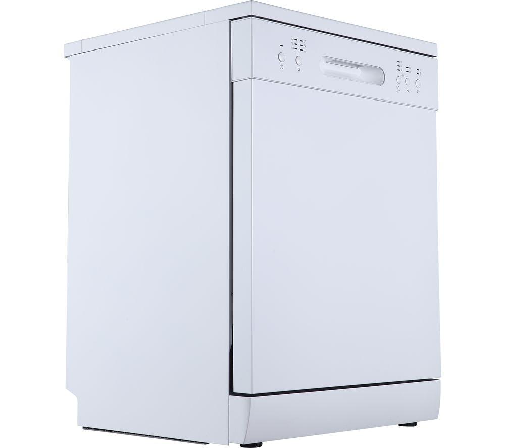 Buy ESSENTIALS CUE CDW60W20 Fullsize Dishwasher White Currys