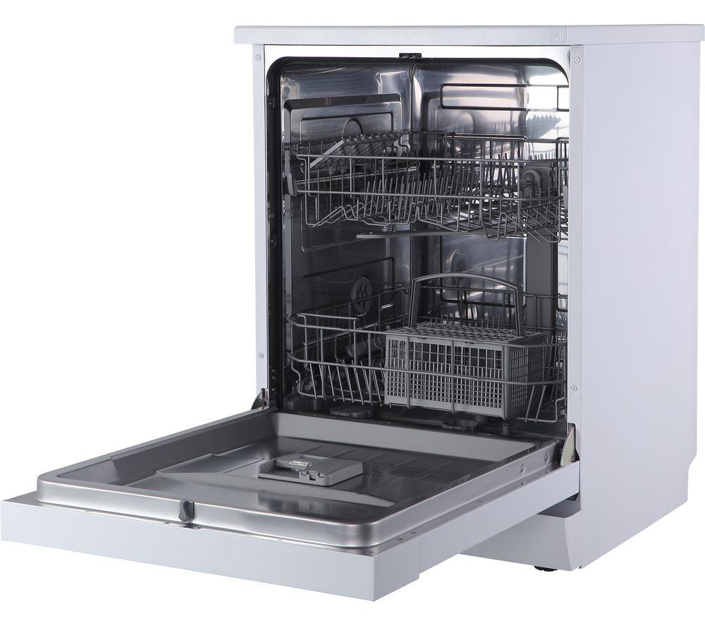 Buy ESSENTIALS CUE CDW60W20 Fullsize Dishwasher White Currys
