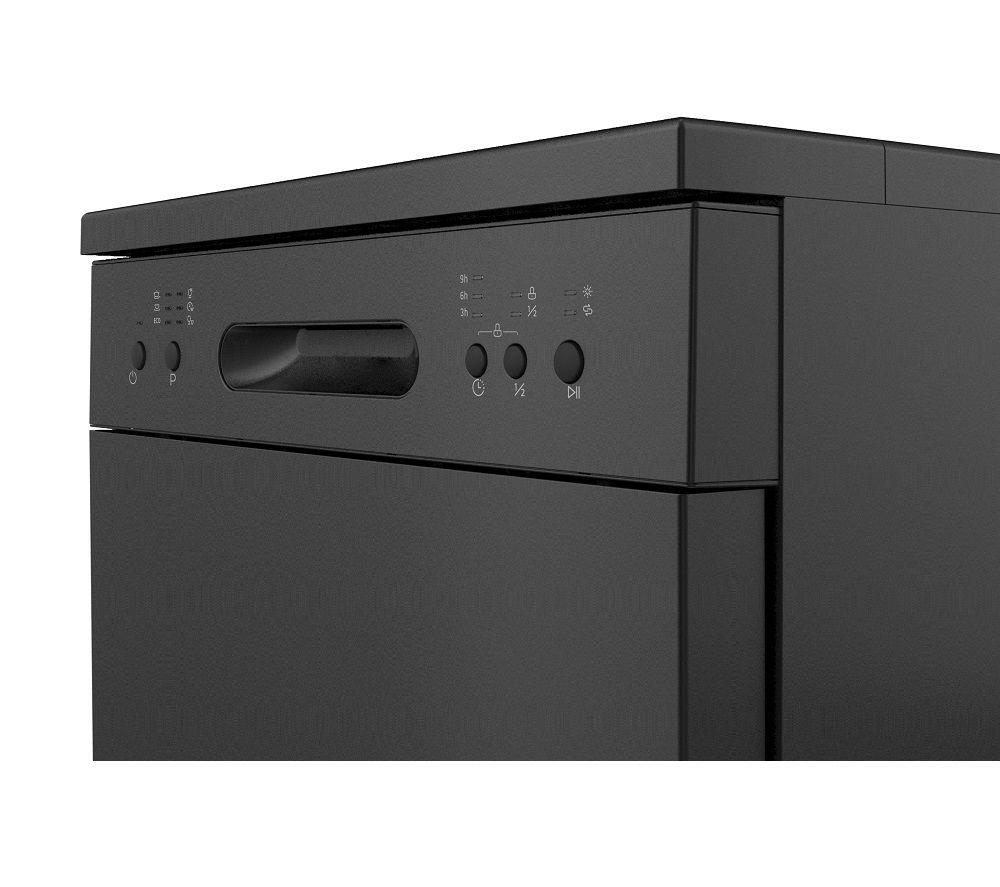 Buy ESSENTIALS CUE CDW60B20 Fullsize Dishwasher Black Currys