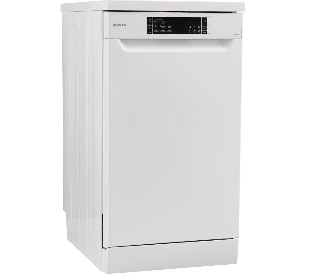 Buy KENWOOD KDW45W20 Slimline Dishwasher White Currys