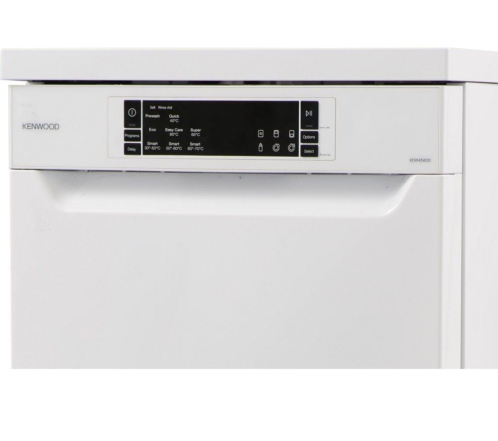 Buy KENWOOD KDW45W20 Slimline Dishwasher White Currys