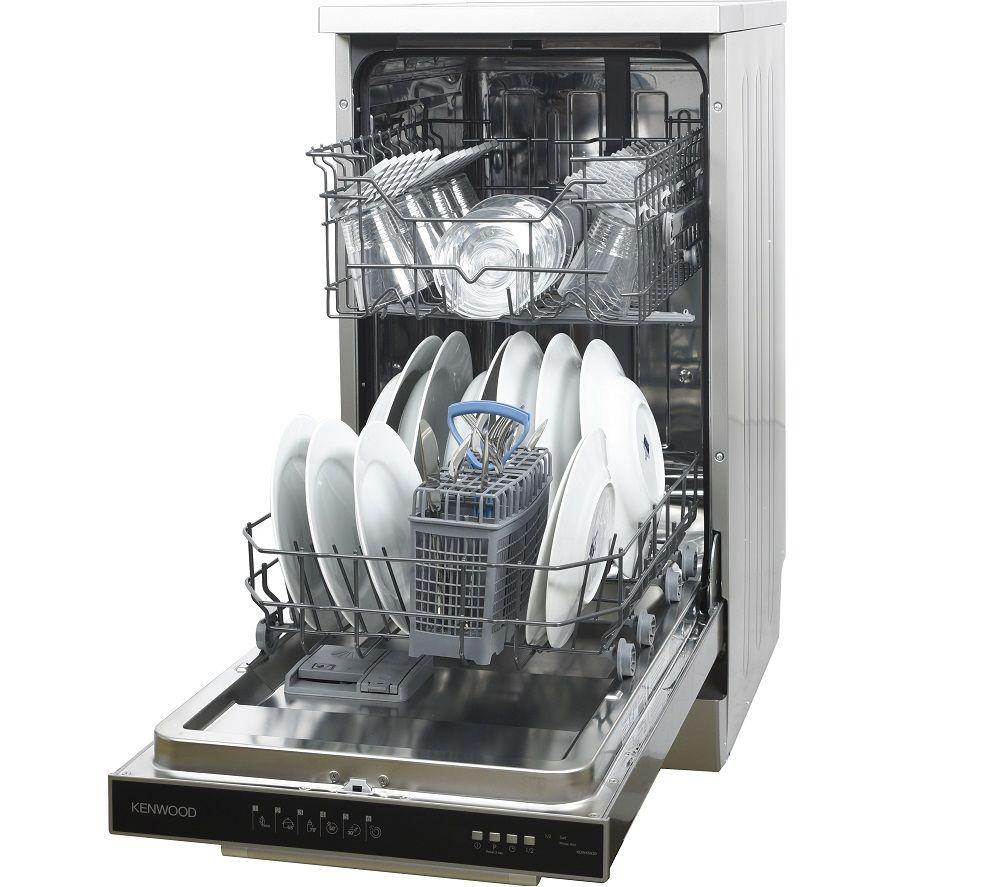 Buy KENWOOD KDW45X20 Slimline Dishwasher Inox Currys