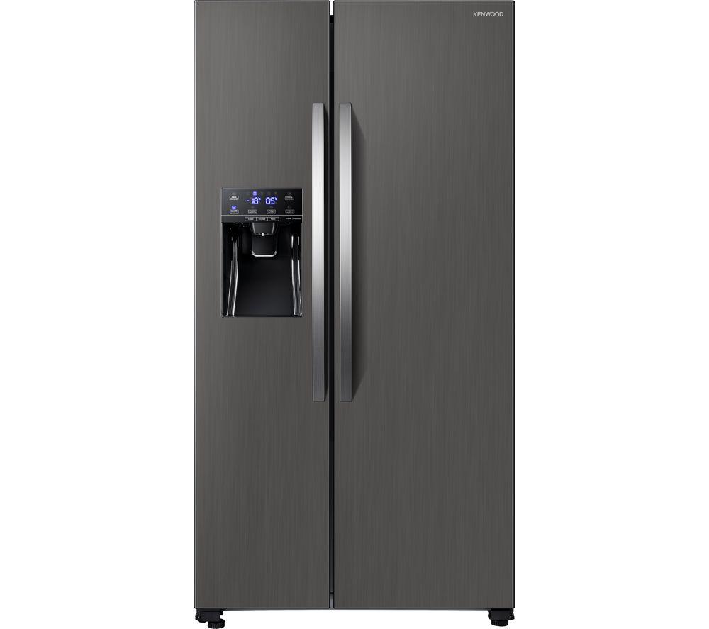 Buy KENWOOD KSBSDIX20 American-Style Fridge Freezer - Inox | Currys