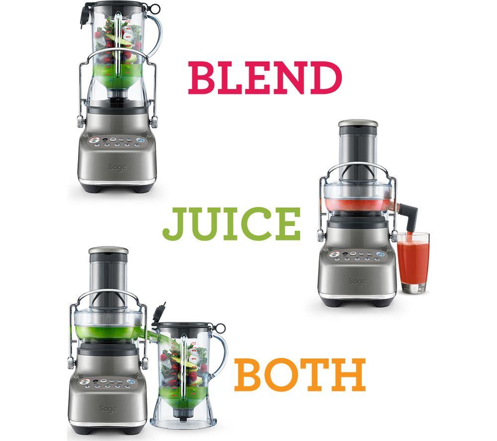 SAGE 3X Bluicer SJB615SHY Juicer - Smoked Hickory image number 14 of 21