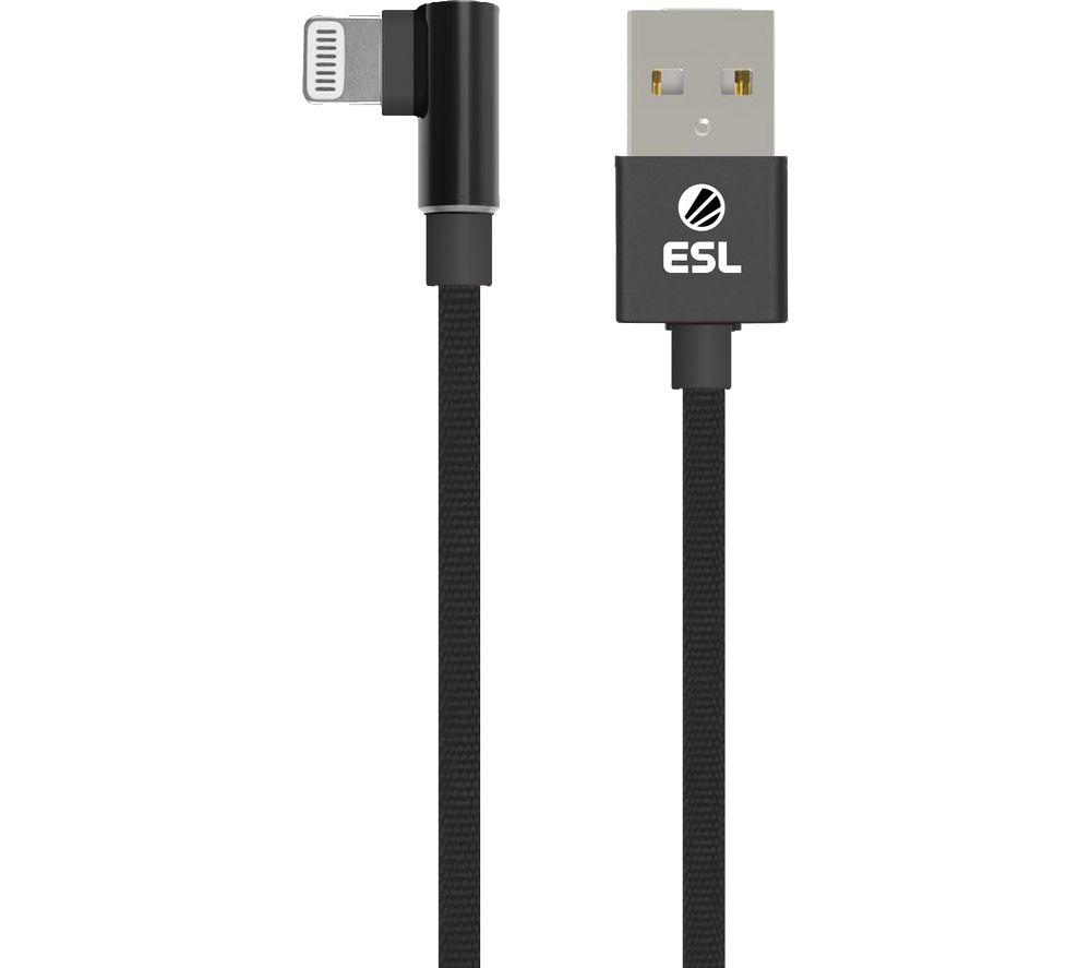 Buy ESL Gaming Charge & Sync Lightning Cable 2 m CurrysIE
