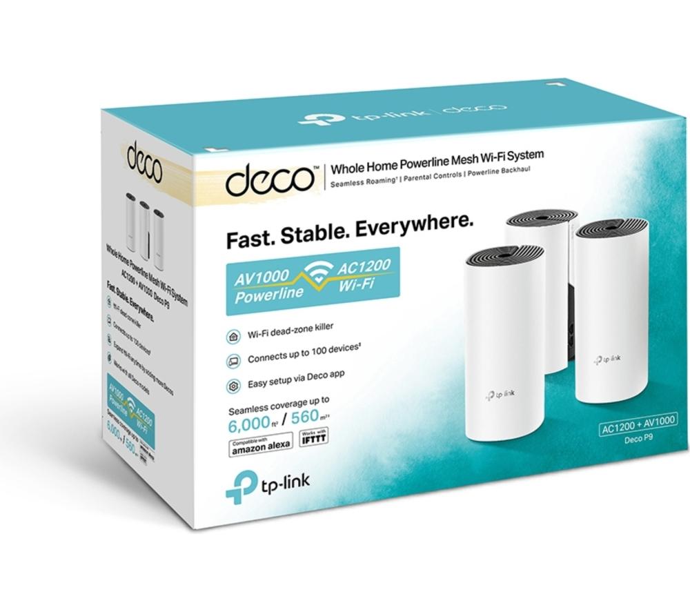 TP-LINK Deco P9 Whole Home WiFi System - Triple Pack image number 2 of 9