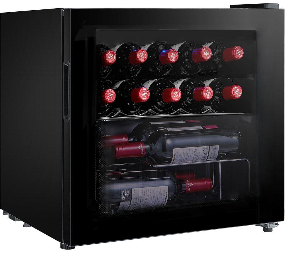 ESSENTIALS CWC15B20 Wine Cooler - Black