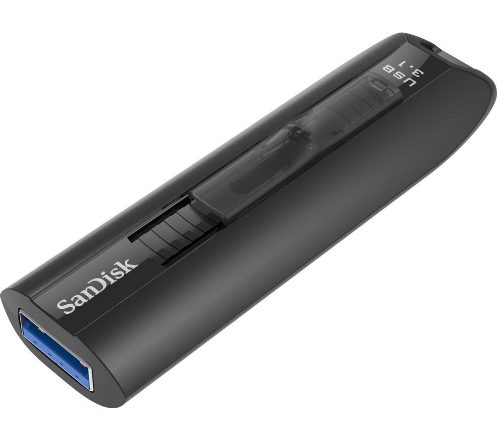 Buy SANDISK Extreme Go USB 3.1 Memory Stick - 128 GB, Black | Currys