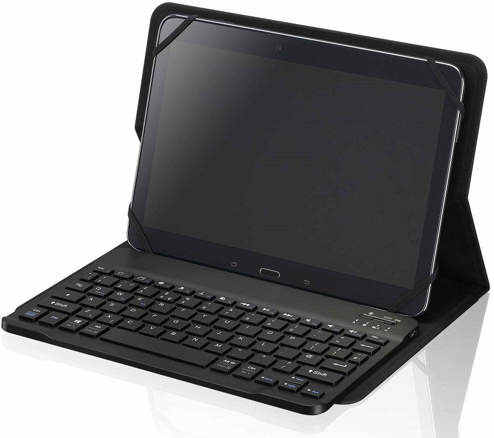 SANDSTROM S10UKBF20 10.5" Tablet Keyboard Case - Black, Black