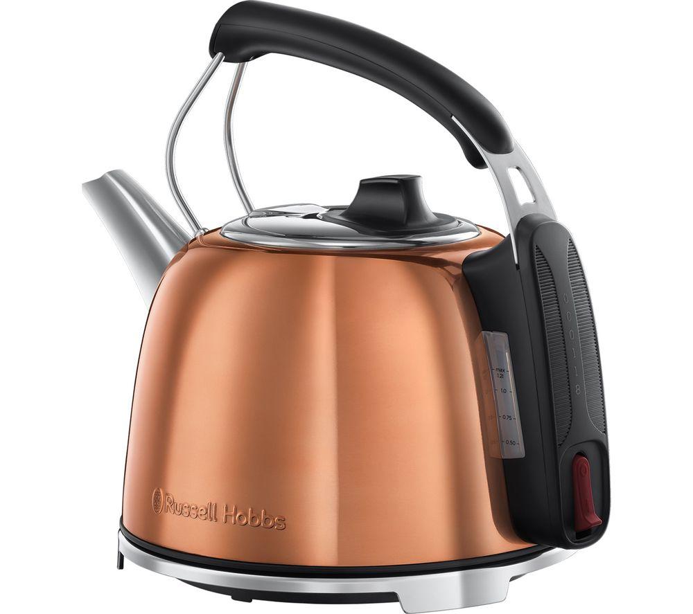 Buy RUSSELL HOBBS Stylevia 28130 Traditional Kettle - Silver
