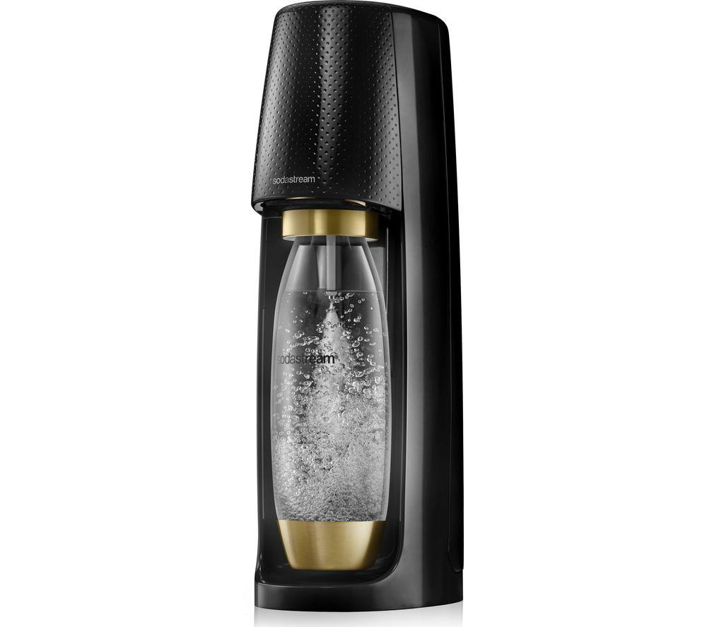 SODASTREAM Spirit Sparkling Water Maker - Black & Gold