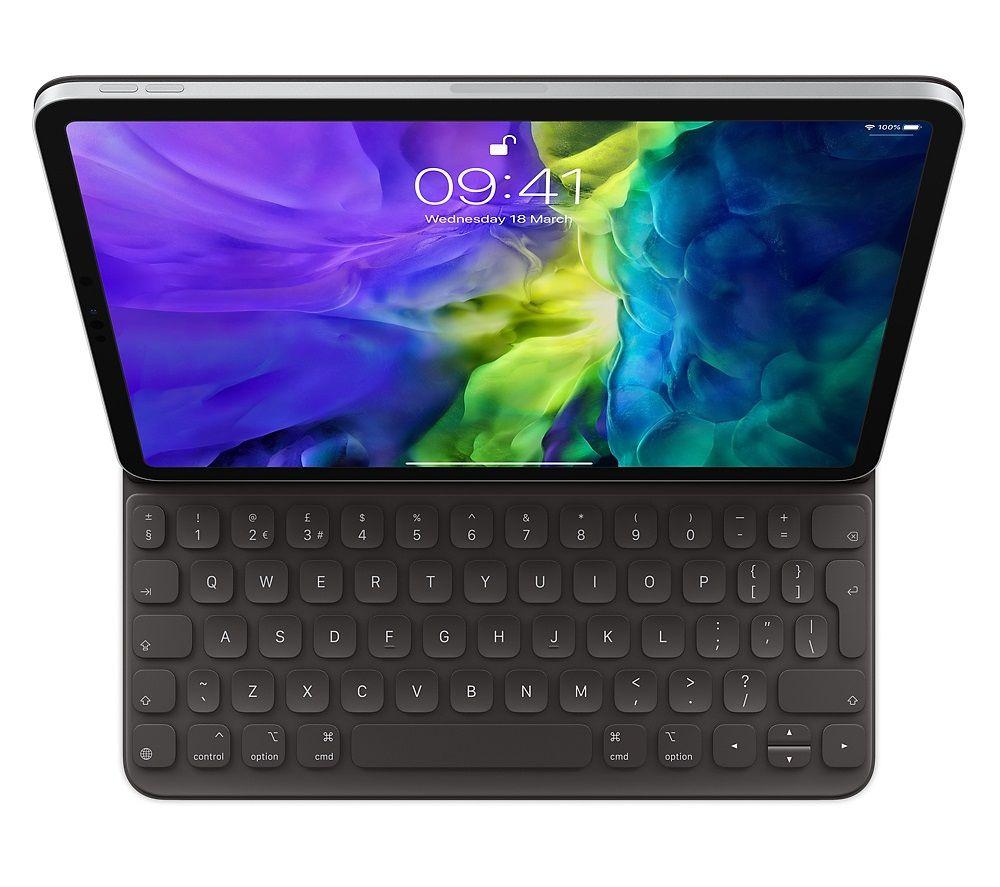 APPLE 11" iPad Pro Smart Keyboard Folio Case - Black, Black