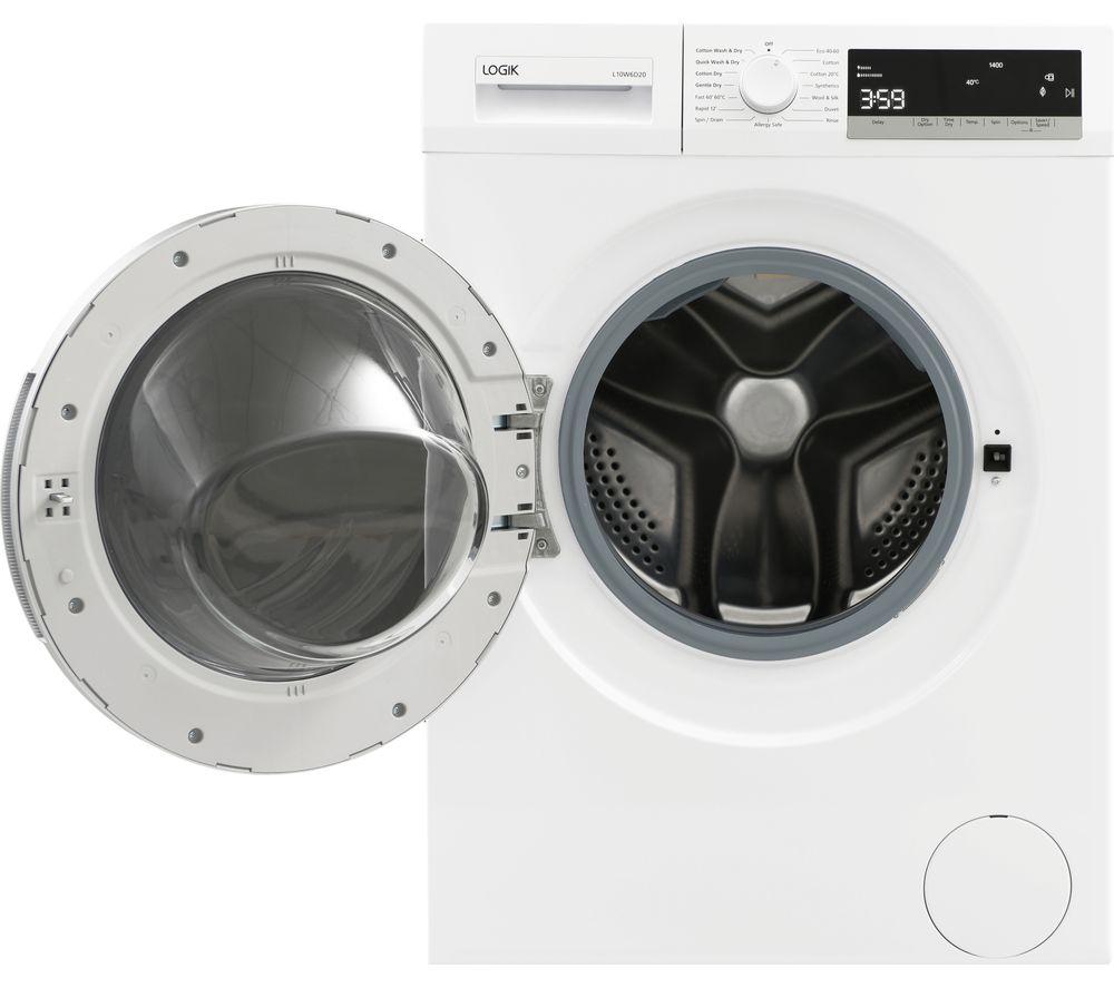 logik l10w6d20 10 kg washer dryer