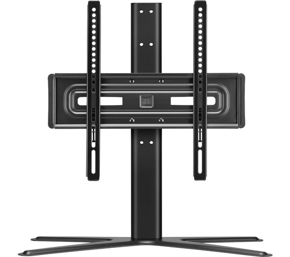 ONE FOR ALL Solid WM 4471 314 mm TV Stand with Bracket  Black, Black
