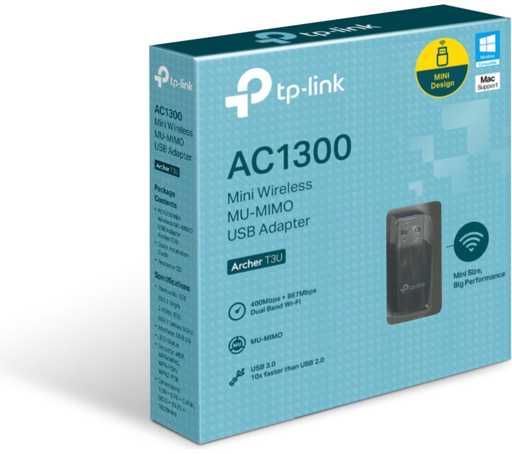 TP-LINK Archer T3U USB Wireless Adapter - AC 1300, Dual-band image number 5 of 5