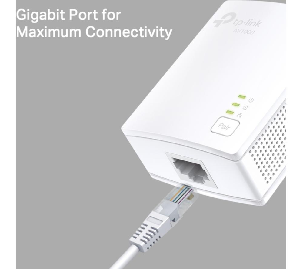 TP-LINK TL-PA7017 Powerline Adapter Kit &ndash; Twin Pack image number 6 of 9